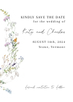 Save the date - 011 design preview