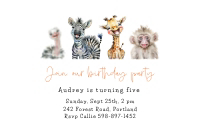 Birthday Invitation Template design preview
