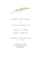 Wedding Invitation 016 - 2 design preview