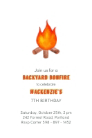 Autumn Invitation 02 design preview
